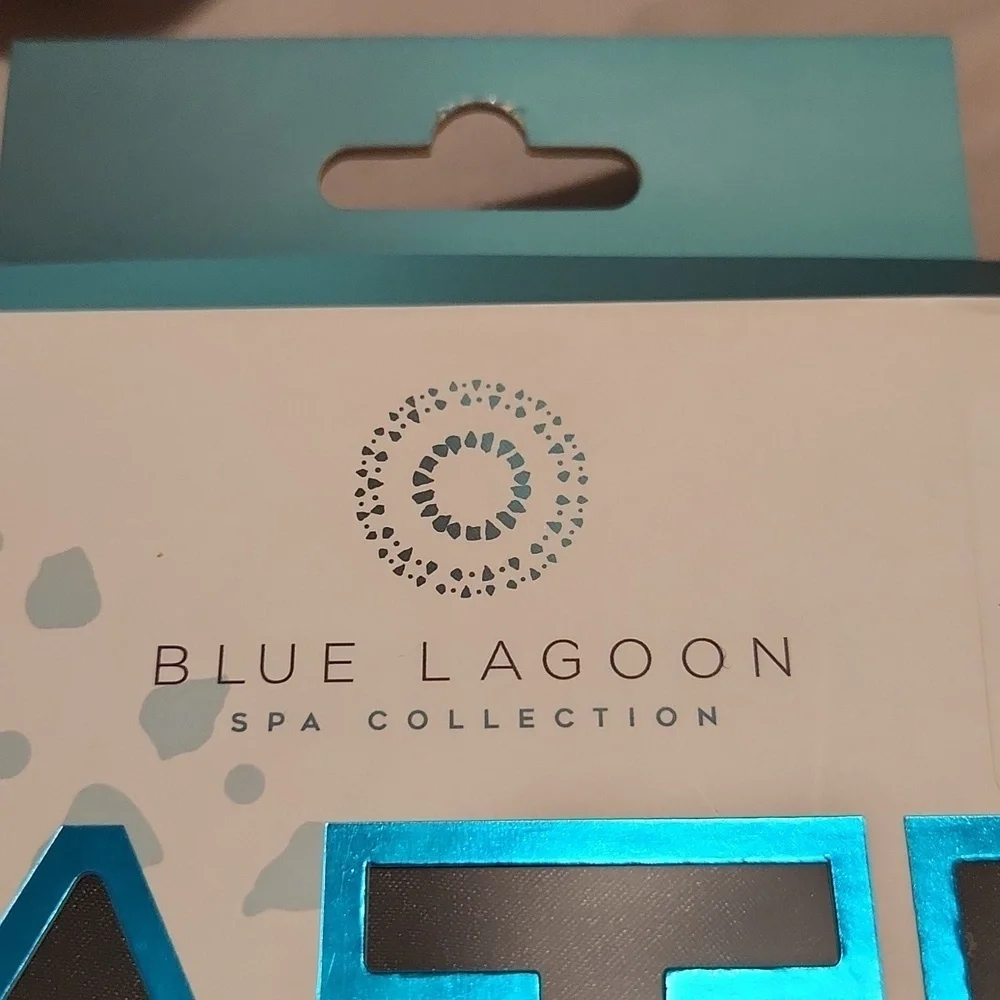 [Blue Lagoon] Black Satin Pillowcase & Mask Set